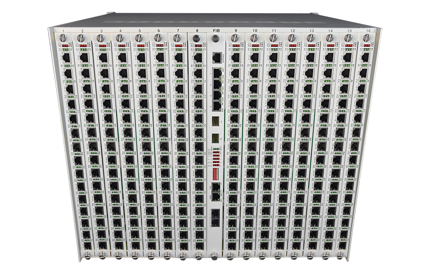 飛暢科技-960路電話光端機(jī)（8U 19英寸，SFP 1+1光備份）