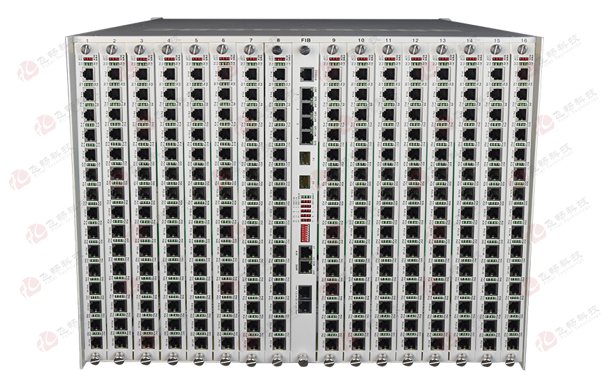 飛暢科技-960路電話(huà)光端機(jī)（8U 19英寸，SFP 1+1光備份）